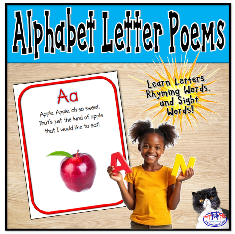Alphabet Letter Poems with Non-Fiction Images