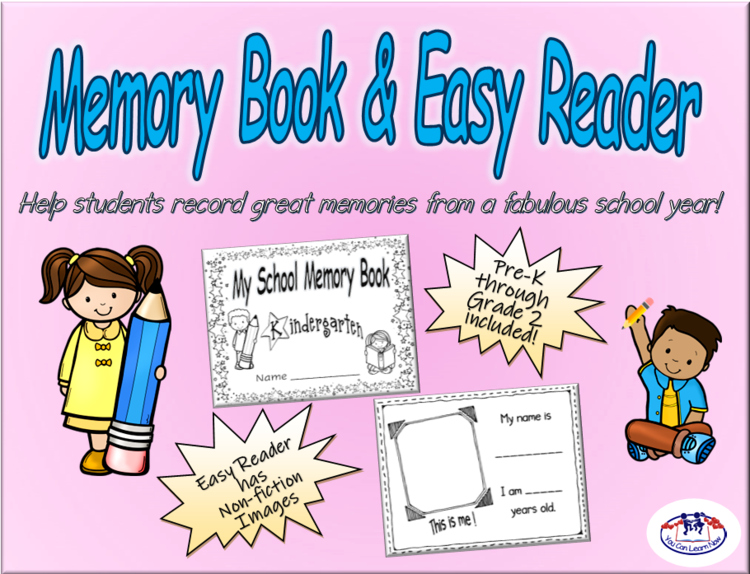 End Of The Year Memory Book and Easy Reader