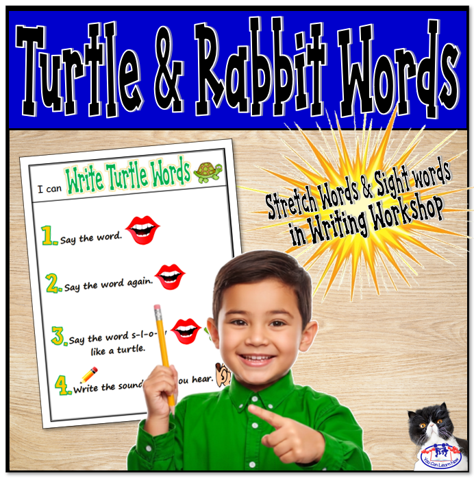 Turtle Words & Rabbit Words in Writing Workshop