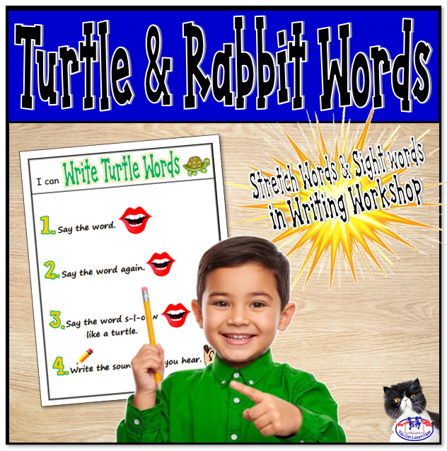 Turtle Words & Rabbit Words in Writing Workshop