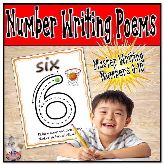 Number Writing Poems 0-10